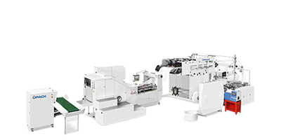 SBR series Fully Automatic Paper Bag Machine with Twisted Handle